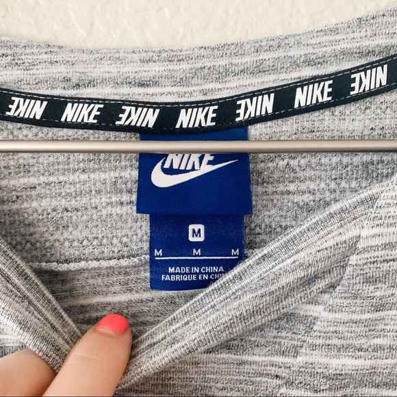 Nike Sportswear Advance Active Knit Grey Top, M - Picture 7 of 10
